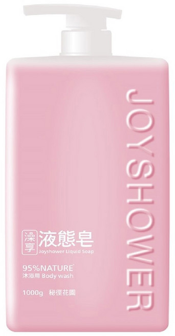 澡享 液態皂 秘徑花園, 1kg, 1瓶