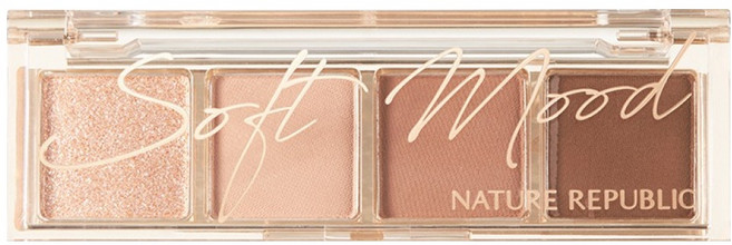 네이처리퍼블릭 데일리 베이직 4구 팔레트, 06소프트브라운, 1개