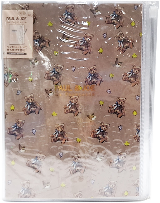 PILOT 百樂 PJ聯名 A5筆記本 NFSTIPJ23A5BL, 眼鏡盒拿鐵熊, 1本