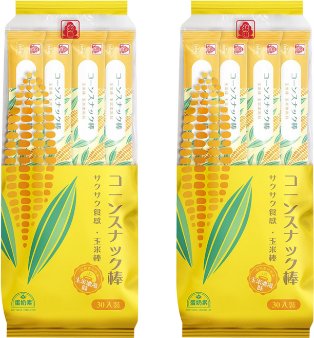 北田 玉米棒 玉米濃湯味, 210g, 2袋