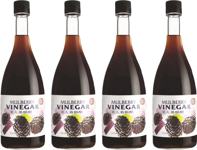 十全 美人桑椹醋, 600ml, 4瓶