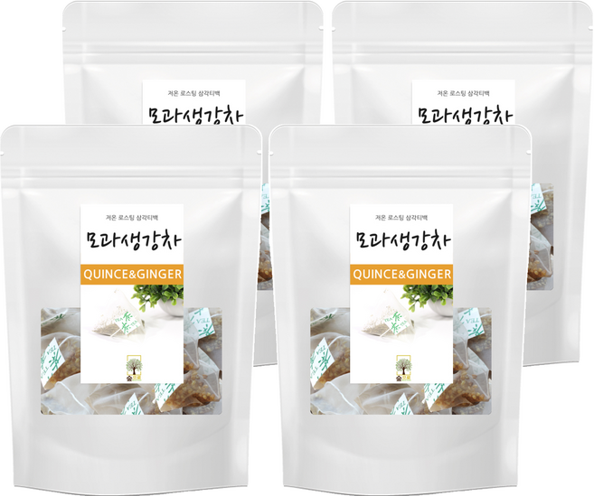 모과생강차 삼각티백, 1g, 100개입, 4개