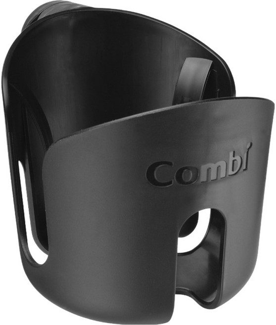 Combi 康貝 手推車杯架, 黑色, 1個