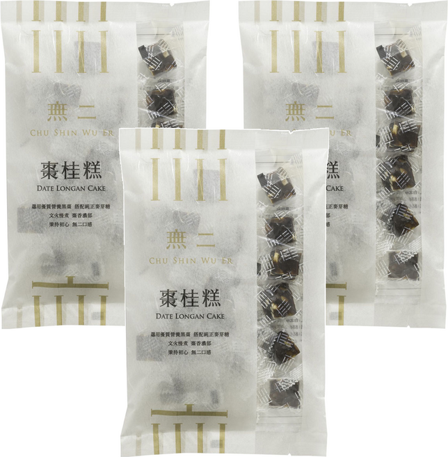 無二 棗桂糕, 150g, 3包