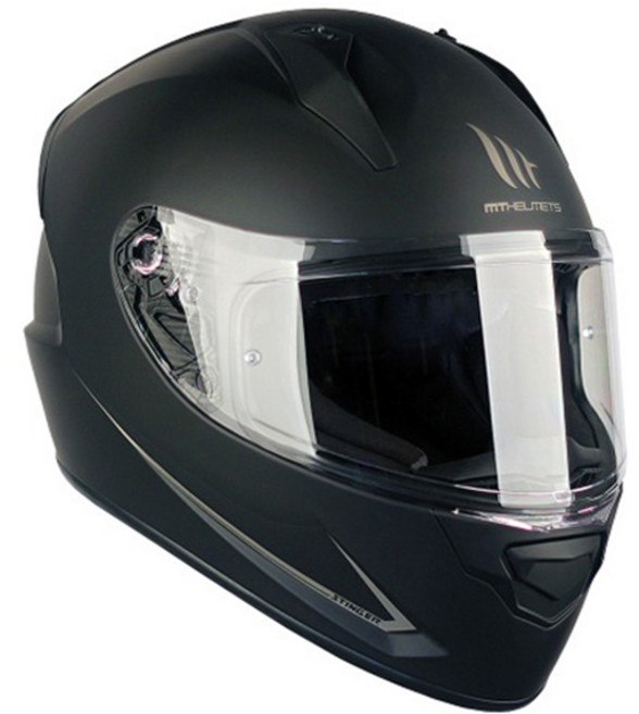 엠티헬멧 STINGER-B 오토바이 풀페이스 헬멧, MATT BLACK