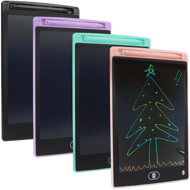 KY I & D LCD 컬러 전자 메모보드 8.5 4p, 랜덤발송