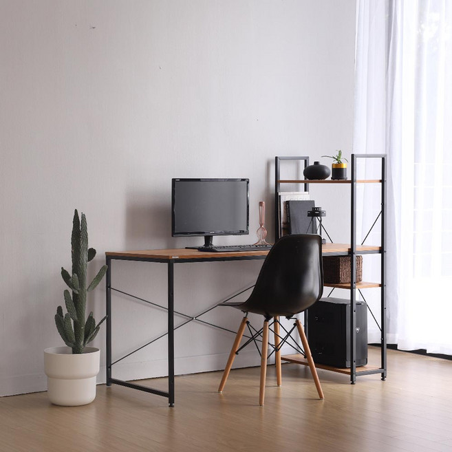 소프시스 위더스 컴퓨터 책상 1460, 블랙프레임