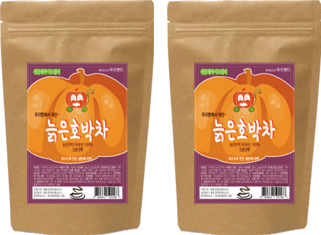 아이앤티 늙은호박차 삼각티백, 1.2g, 50개입, 2개