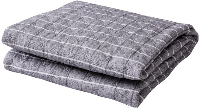 릴렉시 전자파 안심 온열매트, 그레이, S(67.5 x 180 cm)