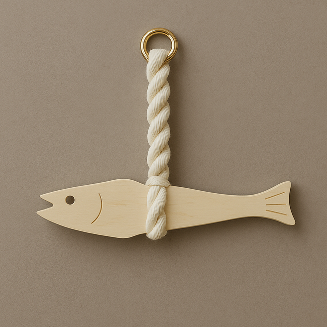 JUNBI 행운의 액막이 명태 북어