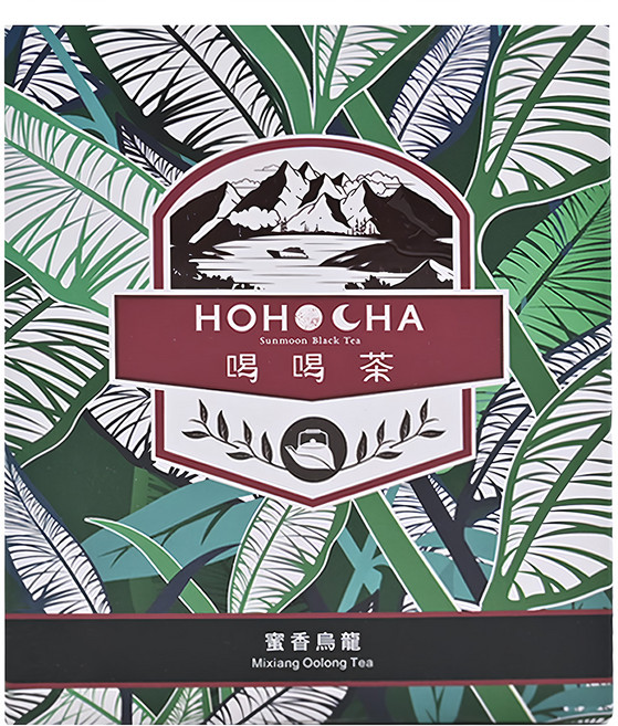 HOHOCHA 喝喝茶 蜜香烏龍 三角立體茶包, 3g, 10入, 1盒
