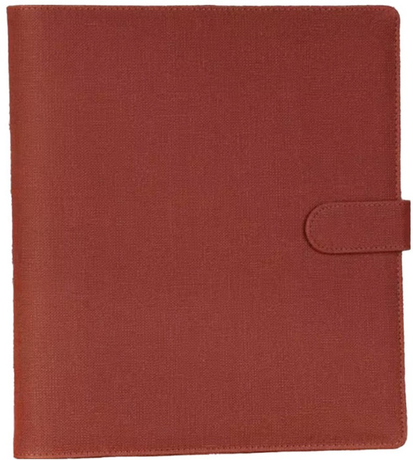 allode 復古護貝相簿 10 x 4 cm 200p + 11.8 x 16.1 cm 100p 套組, TYPE01 棕色