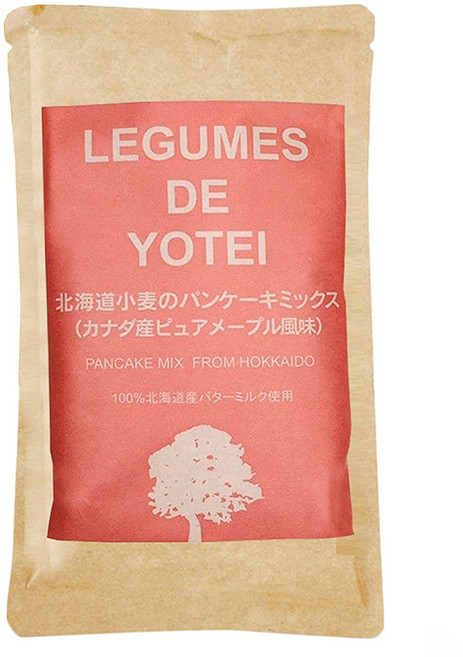 LEGUMES DE YOTEI 100%北海道小麥鬆餅粉 加拿大楓糖, 180g, 1包