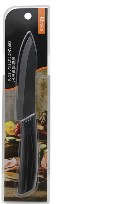 Kiyodo 黑陶瓷萬用刀, 黑, 1個