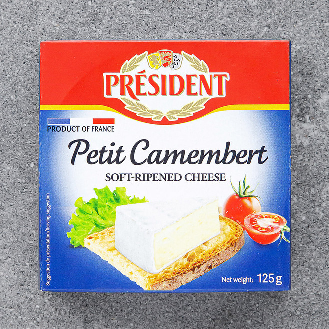 프레지덩 까망베르쁘띠 치즈, 125g, 1개입, 1개