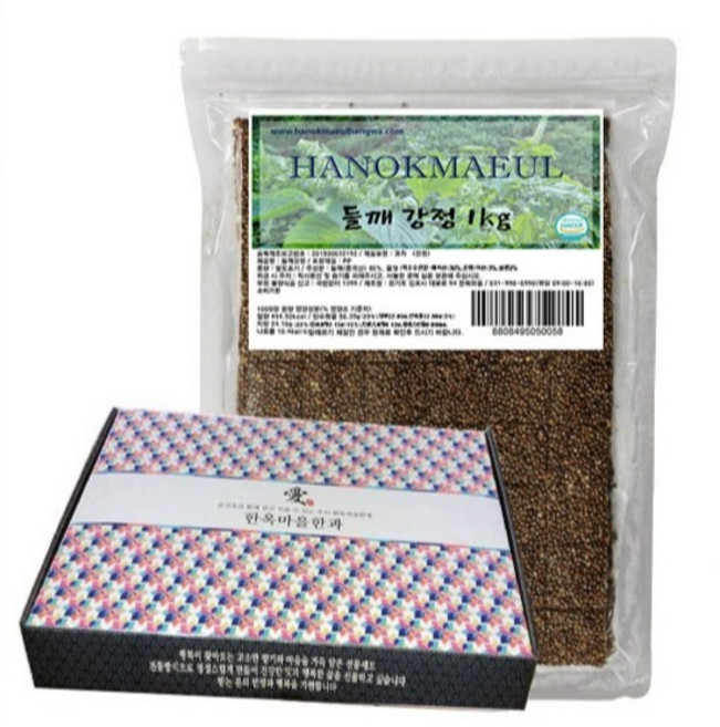 한옥마을한과 들깨강정, 1kg, 1개