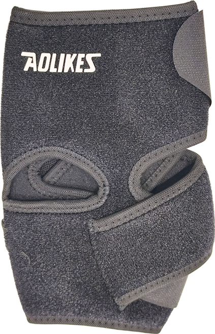 AOLIKES 奧力克斯 八字環繞加壓護踝 4548 55g, 黑色, 1個