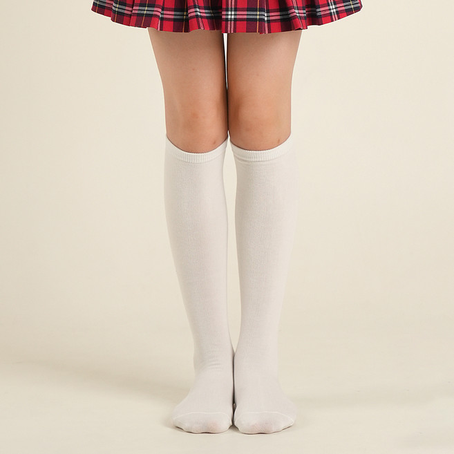 노디자인 학생용 무지 니삭스 3켤레 세트