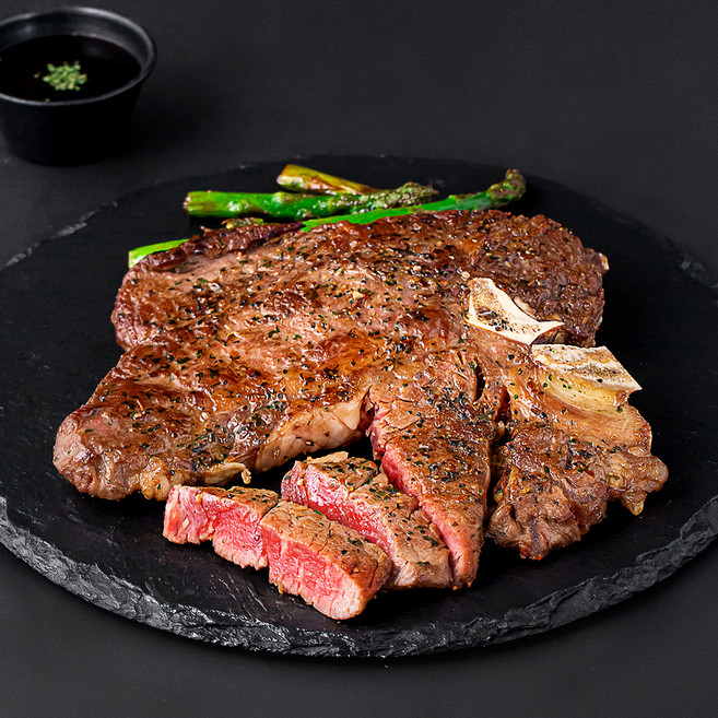 다맛나고 미국산 소고기 시즈닝 티본 스테이크, 450g, 1개