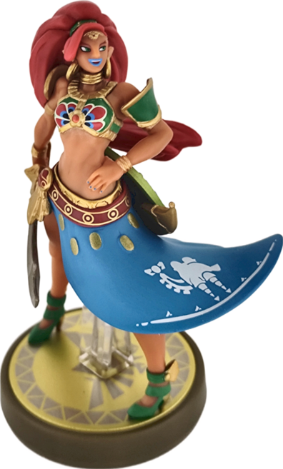 Nintendo 任天堂 amiibo 公仔 烏魯波薩荒野 PVC ABS模型, NVL-001, 棕色 + 藍色, 1個