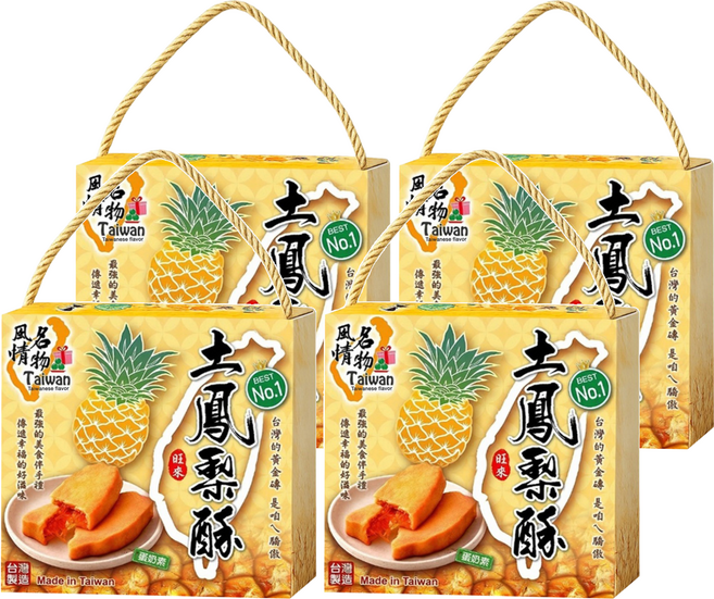 風情名物 土鳳梨酥, 245g, 4盒