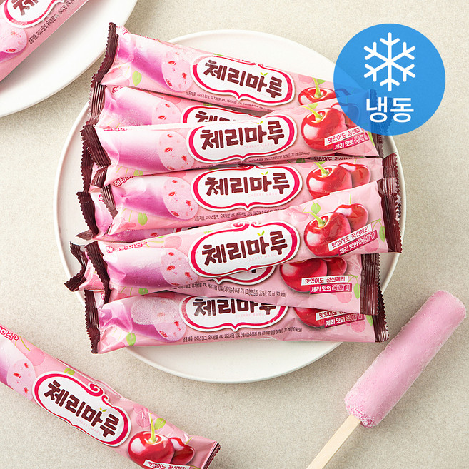 해태아이스 체리마루 (냉동), 70ml, 1개입, 40개