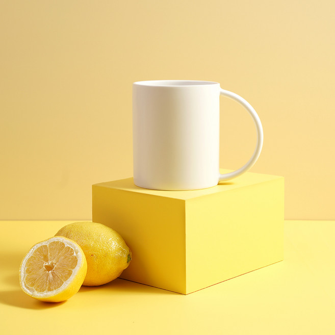 BOWLBOWL 馬克杯 600ml, 牛奶白, 1個