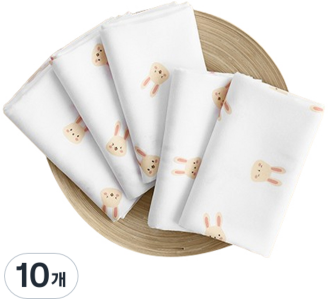 맘스네이처 밤부 대나무 아기 신생아 천기저귀, 레니, 10개