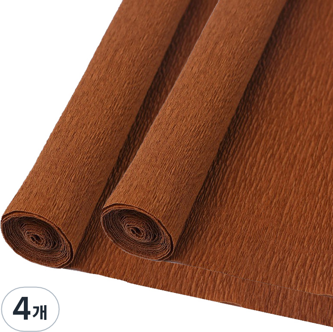 마다꾸미 주름 구김지 26 브라운, 50 x 250 cm, 4개