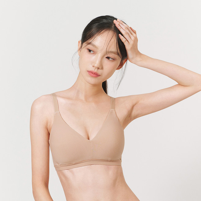 컴포트랩 여성용 통기성 모달 리프팅 브라렛