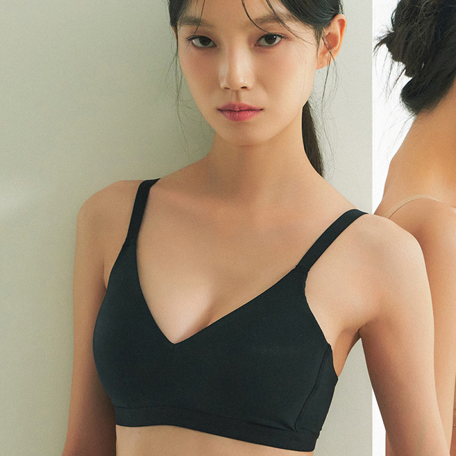 컴포트랩 여성용 통기성 모달 리프팅 브라렛