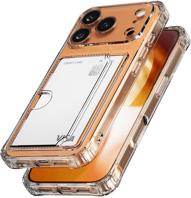 신지모루 에어쉴드 Lite 충격보호 카드수납 젤리 휴대폰 케이스