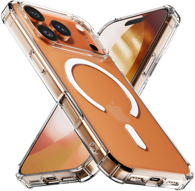 신지모루 맥세이프 범퍼 강화 4DX 에어팁 젤리 휴대폰 케이스