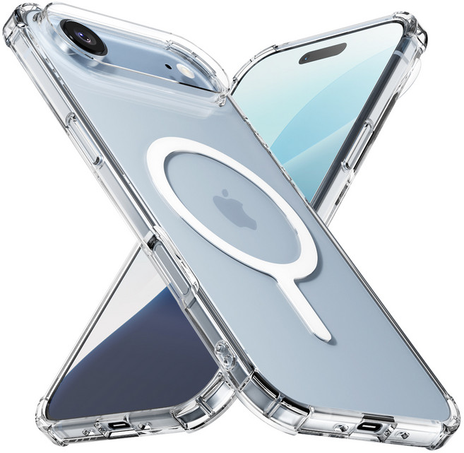 신지모루 맥세이프 범퍼 강화 4DX 에어팁 젤리 휴대폰 케이스