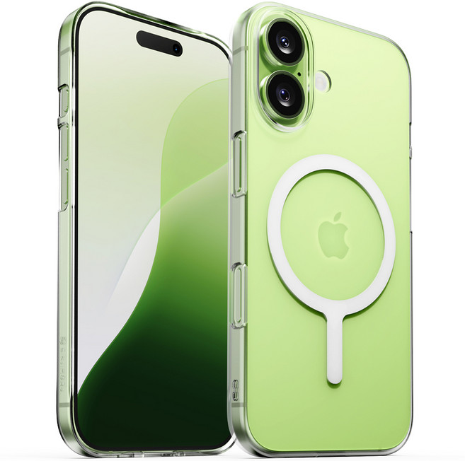 신지모루 맥세이프 변색 없는 1mm 슬림 M 에어로핏 베이직 휴대폰 케이스