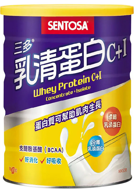 SENTOSA 三多 乳清蛋白 C + I, 500g, 1罐