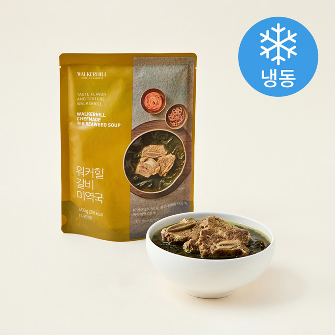 워커힐호텔 갈비 미역국 (냉동), 600g, 1개