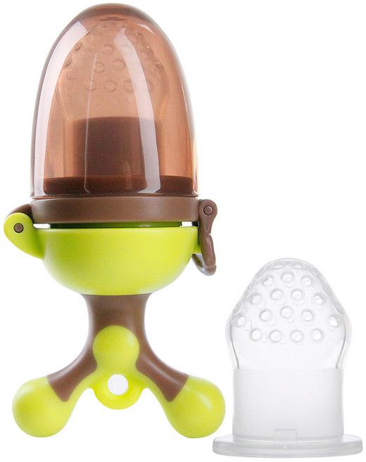 예꼬맘 트위스트 이유 과즙기+리필망, 그린, 1개