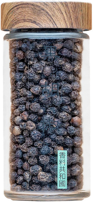 香料共和國 黑胡椒粒, 50g, 1罐