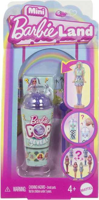 Barbie 芭比 驚喜珍珠奶茶系列 迷你芭比樂園, 多色 - 款式隨機, 1盒