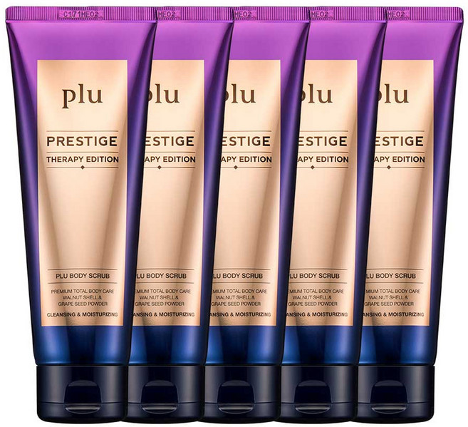플루 프레스티지 테라피 에디션 바디스크럽, 180g, 5개