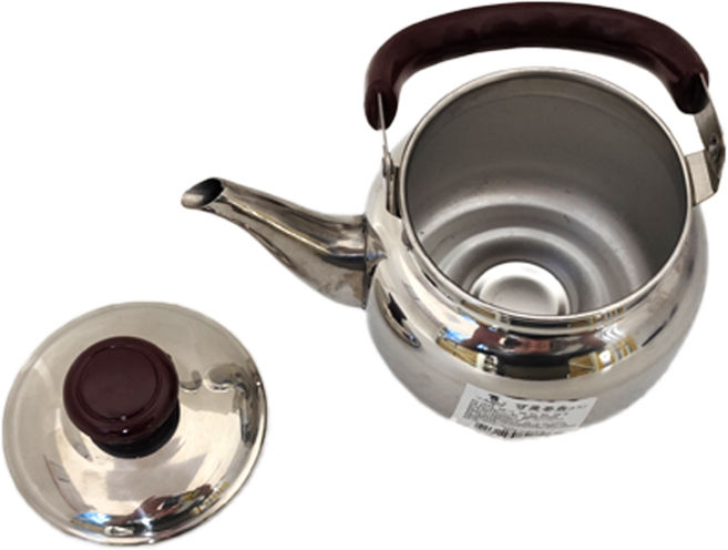 Argus 雅緻 小可愛茶壺 高級不鏽鋼 #201 電木, 0.5L, 1個, 銀色