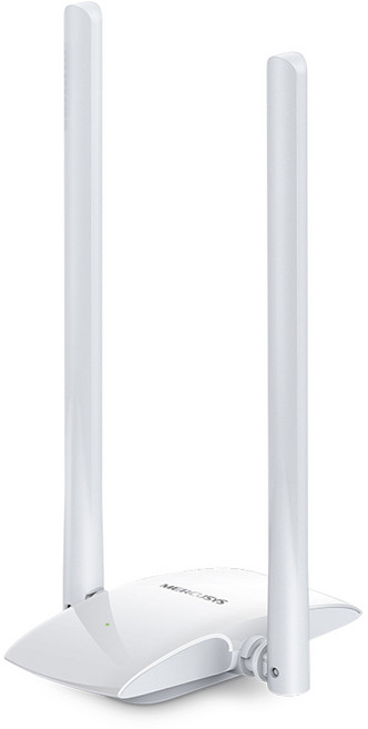 머큐시스 300Mbps 하이 게인 무선 USB 랜카드, MW300UH, 1개