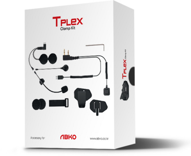 Tplex 클램프 킷 액세서리 세트, 블랙