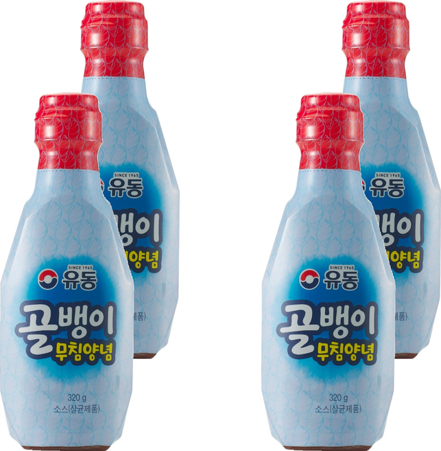 유동 골뱅이 무침양념 소스, 320g, 4개