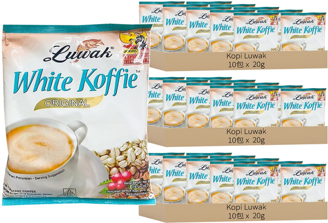 Kopi Luwak 三合一咖啡, 20g, 18個, 30包