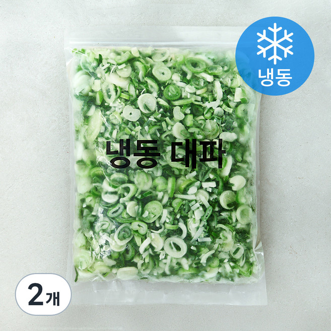 대파 5mm (냉동), 2개, 1kg