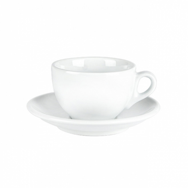 누보 카푸치노잔 세트, 백색, 1개