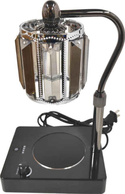 Rofancy 洛帆晞 黑鎳爵士定時融蠟燈, 搖滾方 黑色