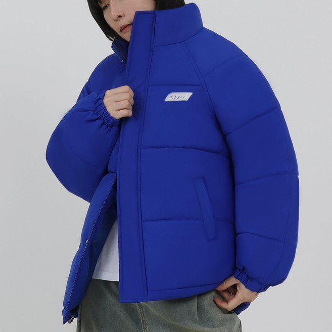 엘쏘 여성용 루즈핏 베이직 패딩 점퍼